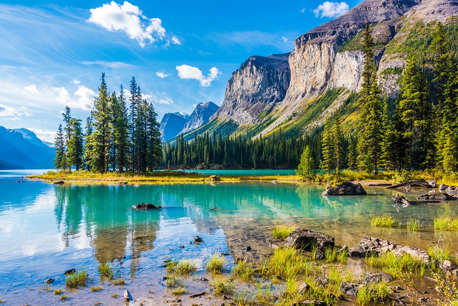 Un lac turquoise de la Vallée des Cinq Lacs